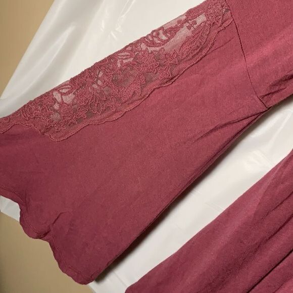 American Eagle Soft & Sexy Pink Babydoll Top - Picture 3 of 6